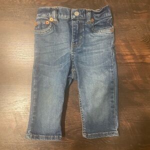 Ralph Lauren Size 9 Month bootcut blue jeans
